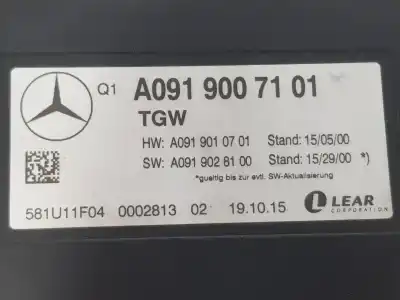 Автозапчасти б/у электронный модуль за infiniti q30 1.5 d ссылки oem iam 581u11f04  a0919007101