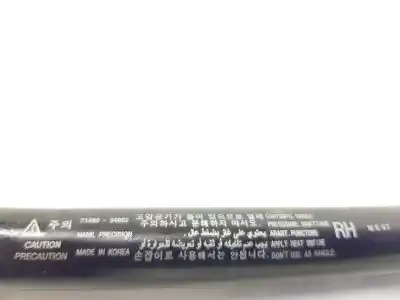 Second-hand car spare part tailgate gas strut for ssangyong korando 2.0 td oem iam references 7146034002  7146034002