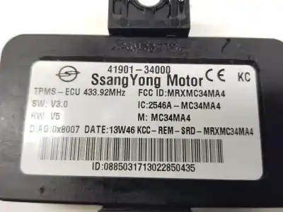 Second-hand car spare part electronic module for ssangyong korando 2.0 td oem iam references 4190134000