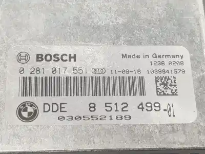 Second-hand car spare part ecu engine control for bmw x1 (e84) 2.0 turbodiesel cat oem iam references 8512499  13618577664