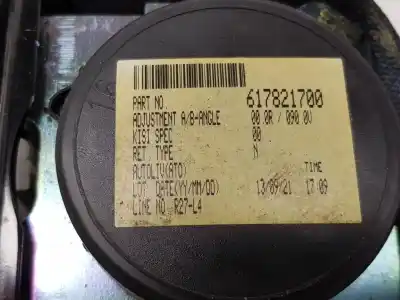 Автозапчастина б/у задній лівий ремін безпеки для mitsubishi asx (ga0w) 1.6 cat посилання на oem iam 617821700  7000b446xa