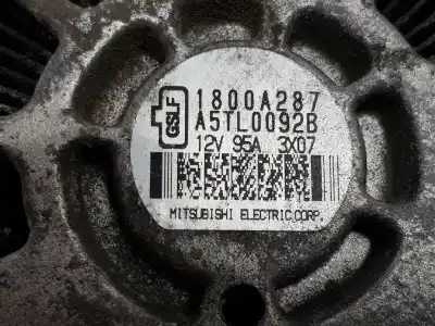 Автозапчастина б/у генератор для mitsubishi asx (ga0w) 1.6 cat посилання на oem iam 1800a287  1800a287