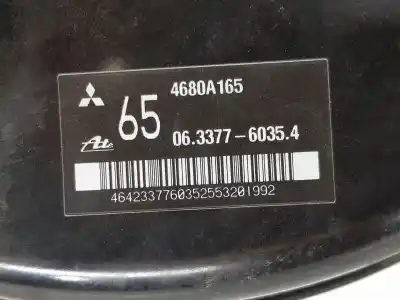 Автозапчастина б/у гальмівний серво для mitsubishi asx (ga0w) 1.6 cat посилання на oem iam 4680a165  4630a355