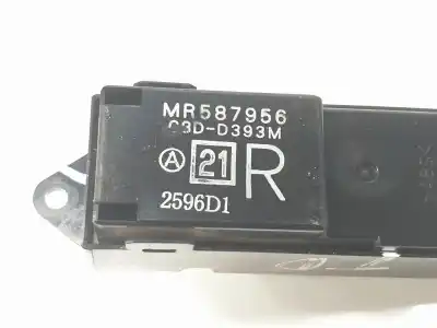 Second-hand car spare part rear right power window switch for mitsubishi l 200 (ka0/kb0) 2.5 di-d cat oem iam references mr587956  mr587956