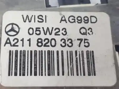 Second-hand car spare part electronic module for clase c clase m 3.0 cdi oem iam references a2118203375  a2118203375