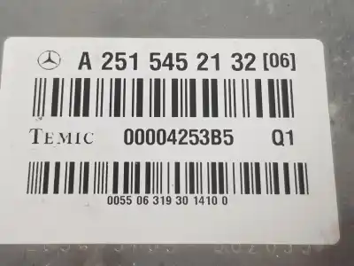 Second-hand car spare part electronic module for clase c clase m 3.0 cdi oem iam references 00004253b5  a2515452132