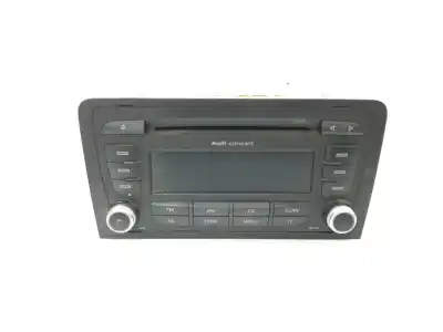 Second-hand car spare part audio system / radio cd for audi a3 (8p) 1.6 tdi ambiente oem iam references 8p0035186ab  8p0035186ab