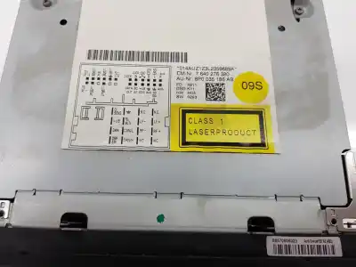 Second-hand car spare part audio system / radio cd for audi a3 (8p) 1.6 tdi ambiente oem iam references 8p0035186ab  8p0035186ab
