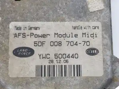 Автозапчастина б/у блок управління ксеноновими фарами для land rover range rover (lm) 3.6 td v8 посилання на oem iam ywc500440