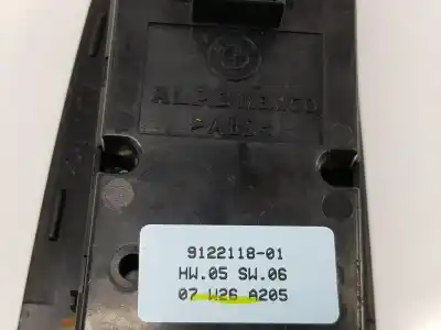 Second-hand car spare part left front power window switch for bmw x5 (e70) 3.0 d oem iam references 9122118  9218041