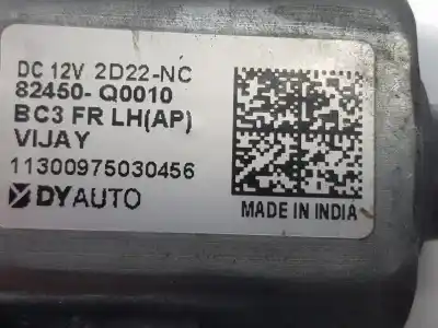 Автозапчастина б/у двигатель переднього ліва вікна для hyundai bayon 1.0 tgdi посилання на oem iam 82450q0010  82450q0010