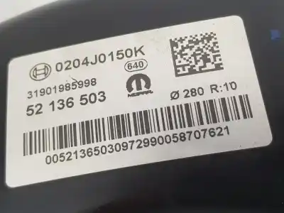 Автозапчастина б/у гальмівний серво для jeep compass ii 1.6 m-jet посилання на oem iam 52136503  52136503