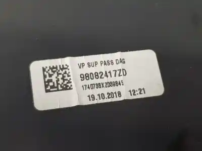 Автозапчасти б/у бардачок за citroen jumpy combi 1.6 blue-hdi fap ссылки oem iam 98082417zd  98082417zd