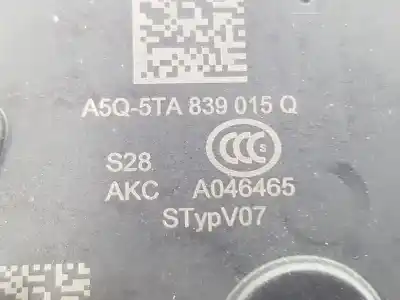Автозапчасти б/у замок задней левой двери за seat ateca (kh7, khp) 2.0 tdi ссылки oem iam 5ta839015q  5ta839015l