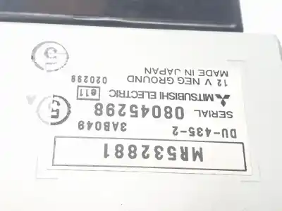 Second-hand car spare part multifunction display for mitsubishi montero (v60/v70) 3.2 di-d avance oem iam references mr532881  mr532881
