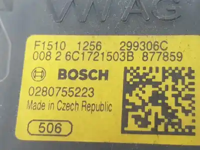 Автозапчастина б/у педальний потенціометр для seat toledo iv (kg3) 1.6 tdi посилання на oem iam 6c1721503b  6c1721503d Автозапчастина б/у педальний потенціометр для seat toledo iv (kg3) 1.6 tdi посилання на oem iam 6c1721503b  6c1721503d