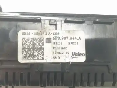 Автозапчастина б/у клімат-контроль для seat toledo iv (kg3) 1.6 tdi посилання на oem iam 6p0907044a  6p0907044d Автозапчастина б/у клімат-контроль для seat toledo iv (kg3) 1.6 tdi посилання на oem iam 6p0907044a  6p0907044d