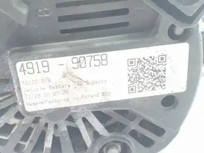 Автозапчастина б/у генератор для seat toledo iv (kg3) 1.6 tdi посилання на oem iam 491990758  03l903023j Автозапчастина б/у генератор для seat toledo iv (kg3) 1.6 tdi посилання на oem iam 491990758  03l903023j