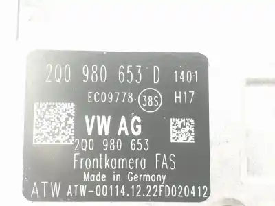Автозапчастина б/у камера для seat ateca (kh7, khp) 2.0 tdi посилання на oem iam 2q0980653d  2q0980653d