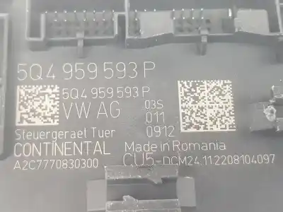 Автозапчастина б/у електронний модуль для seat ateca (kh7) xcellence edition посилання на oem iam 5q4959593p  5q4959593p