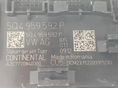 Автозапчастина б/у електронний модуль для seat ateca (kh7, khp) 2.0 tdi посилання на oem iam 5q4959592p  5q4959592p