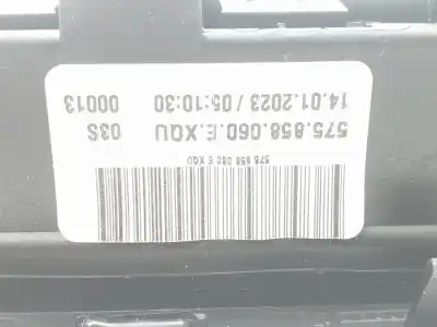 Автозапчасти б/у выключатель за seat ateca (kh7, khp) 2.0 tdi ссылки oem iam 575858060e  575858060e
