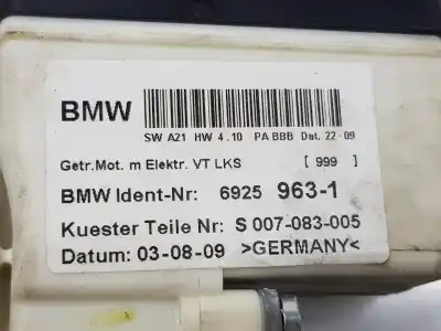 Second-hand car spare part left front window motor for bmw x3 (e83) xdrive 20 d oem iam references 6925963  67626925963