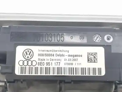 Автозапчастина б/у внутрішне світло для audi a4 b7 avant (8ed) 2.0 tdi 16v посилання на oem iam 8e0951177  8e0947135d