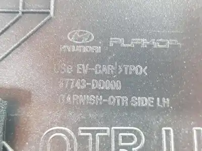 İkinci el araba yedek parçası ARKA SOL ÇAMURLUK için HYUNDAI KONA  OEM IAM referansları 87743DD000  87743DD000