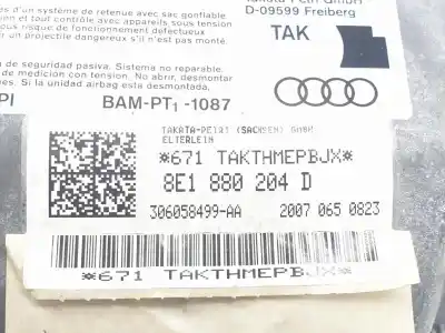 Second-hand car spare part front right air bag for audi a4 b7 avant (8ed) 2.0 tdi 16v oem iam references 8e1880204d  8e1880204d