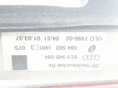 Автозапчастина б/у внутрішній правий завод для audi a4 b7 avant (8ed) 2.0 tdi 16v посилання на oem iam 8e9945094  8e9945094a