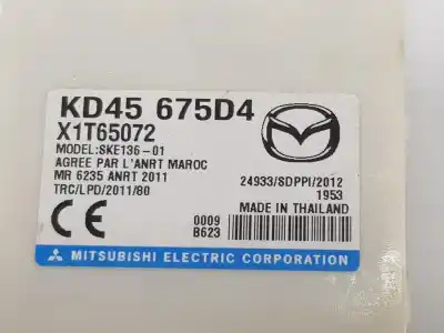 Автозапчастина б/у електронний модуль для mazda cx5 ke style 2wd посилання на oem iam kd45675d4  kd45675d4