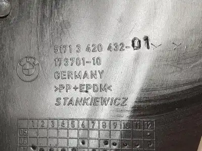 Peça sobressalente para automóvel em segunda mão cave de roda por bmw x3 (e83) xdrive 20 d referências oem iam 51713420432  3420432