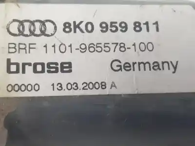Автозапчасти б/у мотор заднего левого стекла за audi a4 b8 (8k2) 2.0 tdi ссылки oem iam 8k0959811  8k0959811