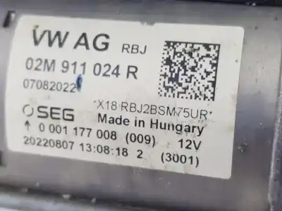 Автозапчастина б/у двигун запускається для seat arona xcellence edition посилання на oem iam 02m911024r  02m911024r