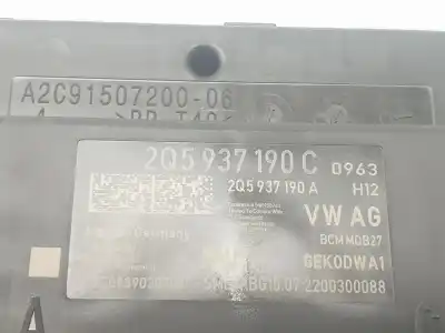Second-hand car spare part electronic module for seat arona 1.0 tsi oem iam references 2q5937190c  2q5937190c