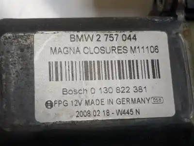 Second-hand car spare part right front window motor for mini mini (r56) one oem iam references 2757044  67622757044