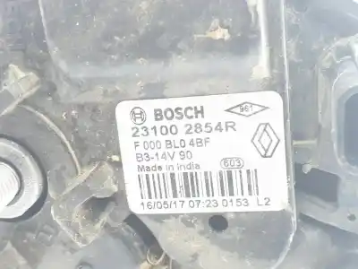 Автозапчасти б/у генератор за renault captur i (j5_, h5_) 0.9 tce 90 ссылки oem iam 231002854r  231002854r