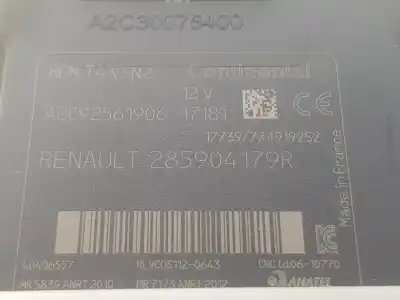 Second-hand car spare part electronic module for renault captur i (j5_, h5_) 0.9 tce 90 oem iam references 285904179r  285904179r