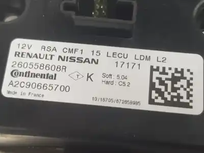 Автозапчастина б/у блок управління ксеноновими фарами для renault captur i (j5_, h5_) 0.9 tce 90 посилання на oem iam 260558608r  260559976r