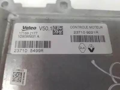 Автозапчасти б/у блок управления двигателем за renault captur i (j5_, h5_) 0.9 tce 90 ссылки oem iam 237109221r  237105884r