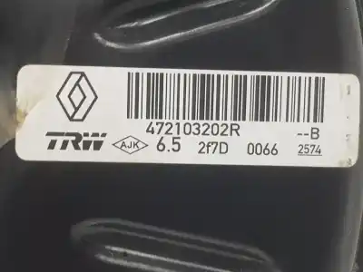 Second-hand car spare part brake servo for renault captur i (j5_, h5_) 0.9 tce 90 oem iam references 472103202r  472109056r