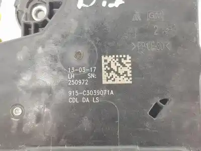 Автозапчастина б/у замок передніх дверей лівий для opel astra k (b16) 1.6 cdti (68) посилання на oem iam 915c3039071a  13594358