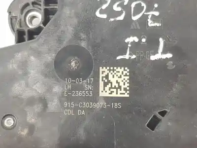 Автозапчастина б/у замок дверей заднього лівого для opel astra k (b16) 1.6 cdti (68) посилання на oem iam 915c3039073  13596953