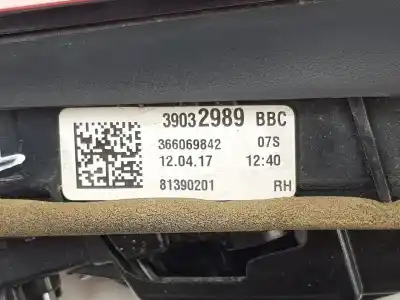 Автозапчасти б/у внутренний правый задний фонарь за opel astra k (b16) 1.6 cdti (68) ссылки oem iam 39032989  39032989