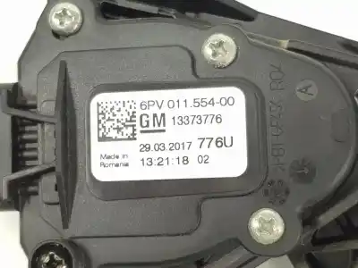 Автозапчасти б/у педальный потенциометр за opel astra k (b16) 1.6 cdti (68) ссылки oem iam 13373776  13373776