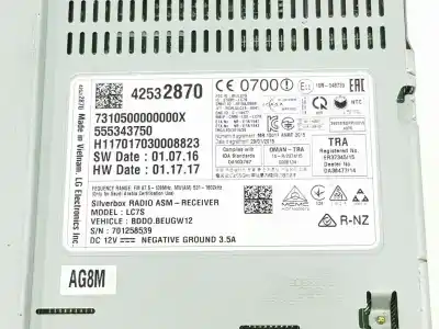 Автозапчастина б/у аудіо система / радіо cd для opel astra k (b16) 1.6 cdti (68) посилання на oem iam 42532870  42532870