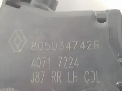 Автозапчастина б/у замок дверей заднього лівого для renault captur i (j5_, h5_) 0.9 tce 90 посилання на oem iam 805034742r  805034742r
