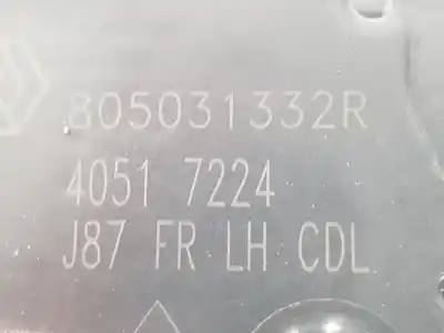 Автозапчастина б/у замок передніх дверей лівий для renault captur i (j5_, h5_) 0.9 tce 90 посилання на oem iam 805031332r  805031332r