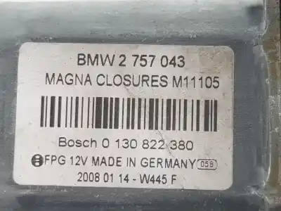 Second-hand car spare part left front window motor for mini mini (r56) one oem iam references 2757043  67622757043